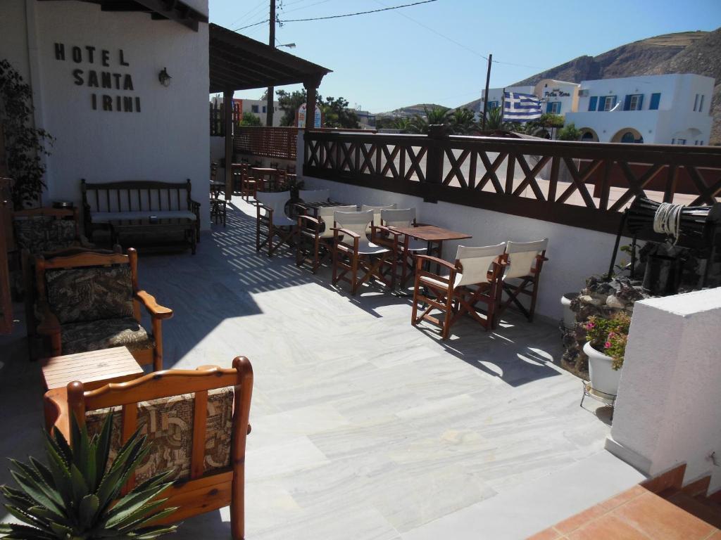 Santa Irini Hotel 佩里萨 外观 照片