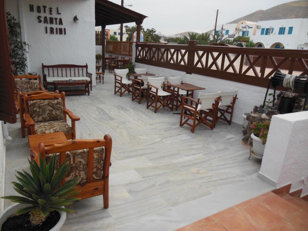 Santa Irini Hotel 佩里萨 外观 照片